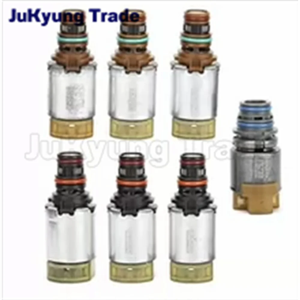 6R80 6R60 Automatic Transmission Solenoid Valve Complete Set of 7 Suitable for Ford
6R80 6R60 Automatic Transmission Solenoid Valve Complete Set of 7 Suitable for Ford