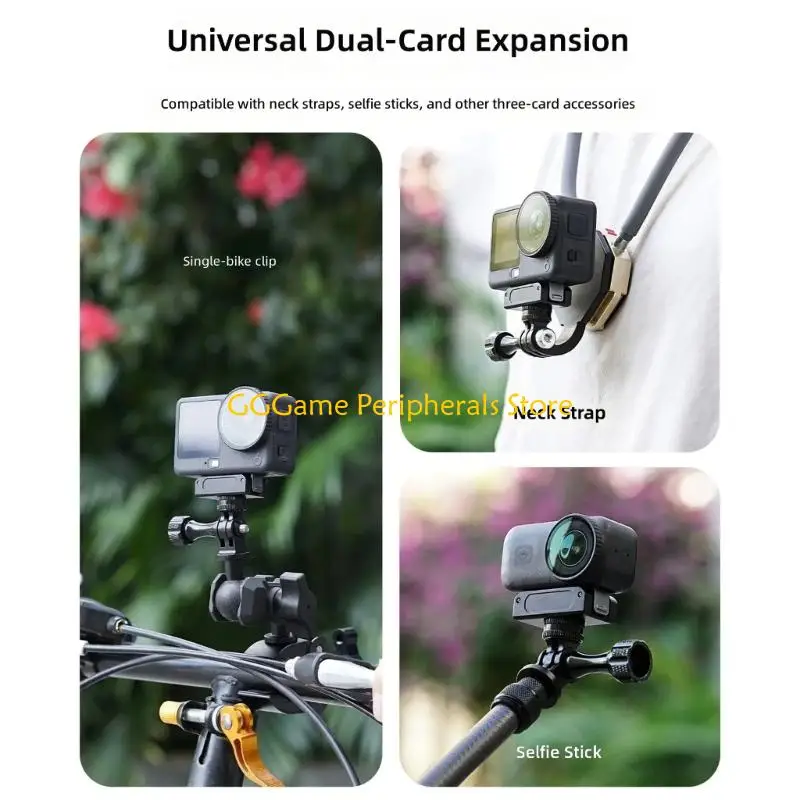 U55B Quick Release Mount For Action Camera 360 Rotation for Action 6 Adapter
U55B Quick Release Mount For Action Camera 360 Rotation for Action 6 Adapter
