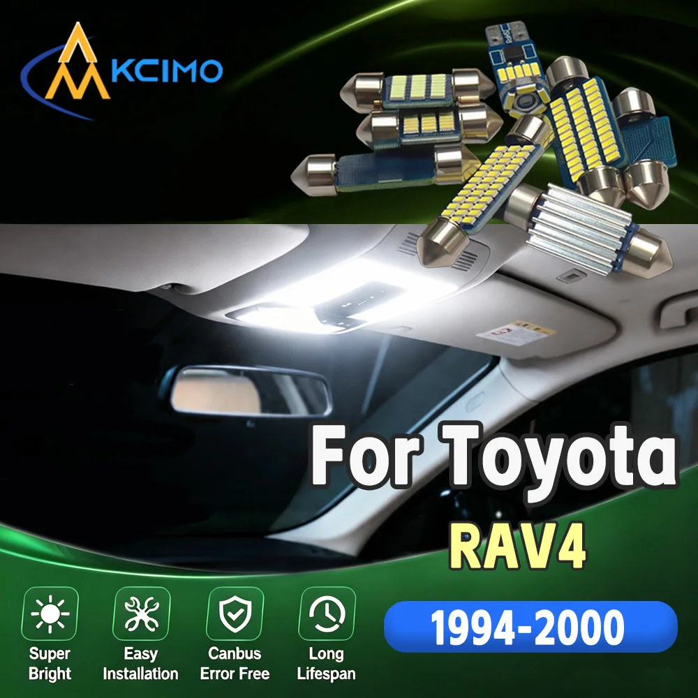For Toyota RAV4 1994-2000 Vehicle Specific Canbus LED Interior Reading Door Light Bulbs Easy Install Indoor Lamp Accessories
For Toyota RAV4 1994-2000 Vehicle Specific Canbus LED Interior Reading Door Light Bulbs Easy Install Indoor Lamp Accessories