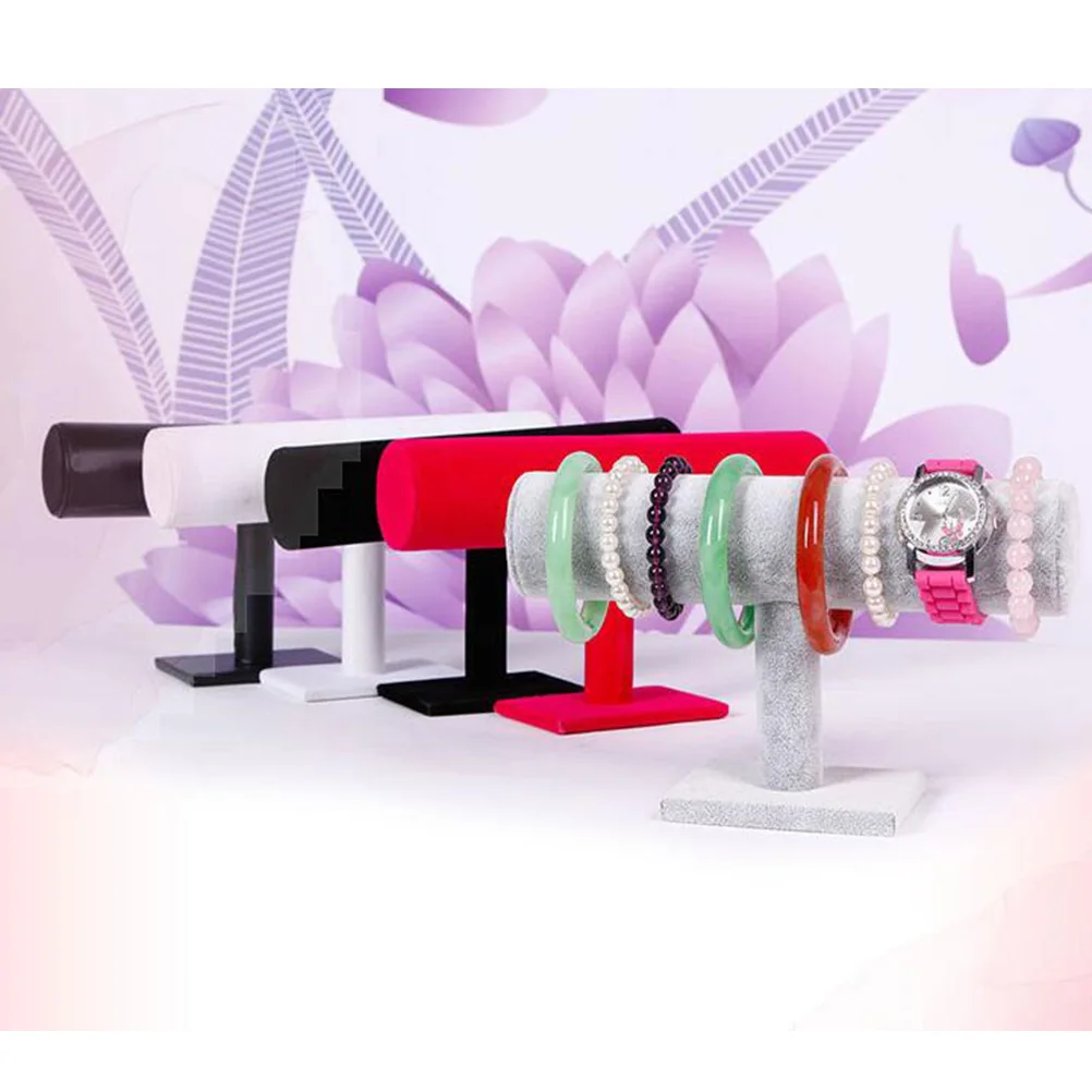 PU Surface Bracelet Display Rack T-Shaped Bangle Holder Stand Jewelry Organizer Storage Rack
PU Surface Bracelet Display Rack T-Shaped Bangle Holder Stand Jewelry Organizer Storage Rack