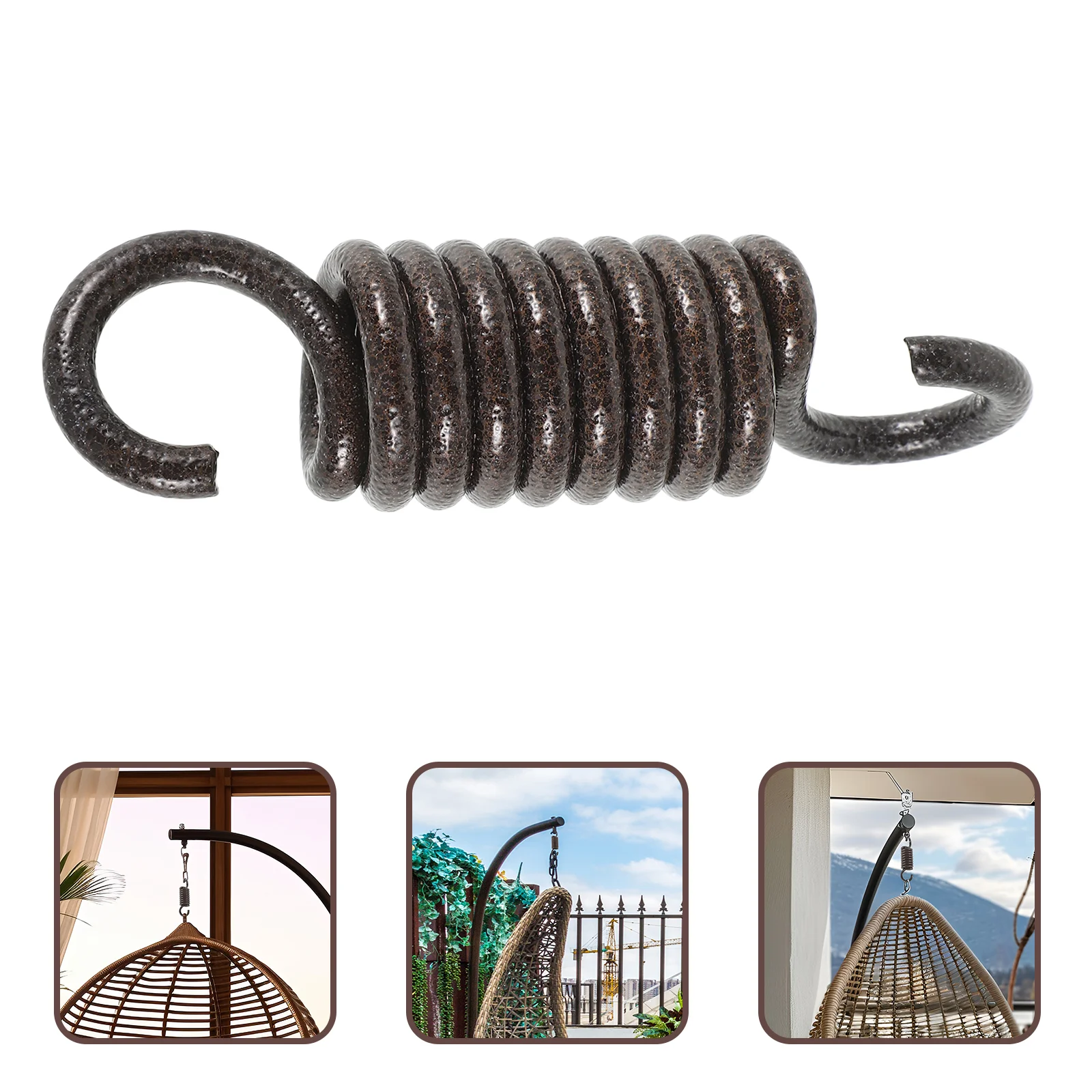 Hammock Spring Hammock Hanging Swing Spring Replacement Swing Fixing Metal Spring
Hammock Spring Hammock Hanging Swing Spring Replacement Swing Fixing Metal Spring