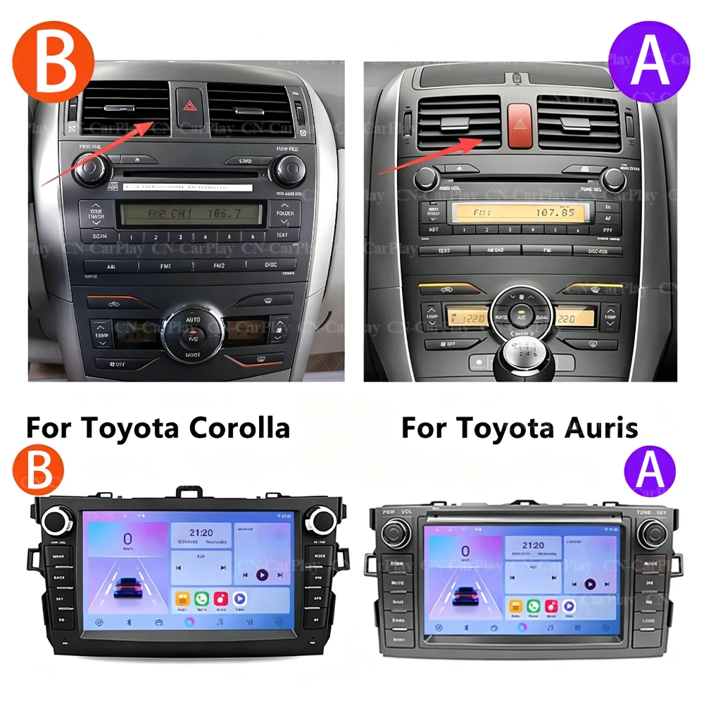 7 " For Toyota Auris Corolla 2006-2012 Wireless Carplay Android Auto Car Radio Multimedia Player Gps Autoradio Wifi Touch Screen
7 " For Toyota Auris Corolla 2006-2012 Wireless Carplay Android Auto Car Radio Multimedia Player Gps Autoradio Wifi Touch Screen