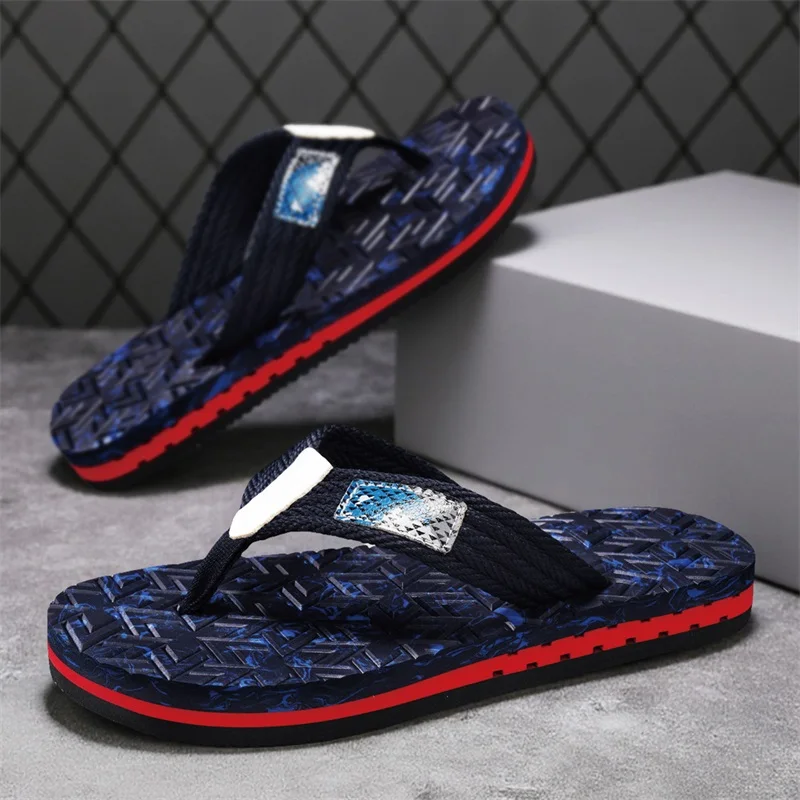 Summer Men Casual Flip Flops Fashion Non Slip Beach Shoes Outdoor Indoor Mens Slippers Breathable Sandals Home Bathroom Slides
Summer Men Casual Flip Flops Fashion Non Slip Beach Shoes Outdoor Indoor Mens Slippers Breathable Sandals Home Bathroom Slides