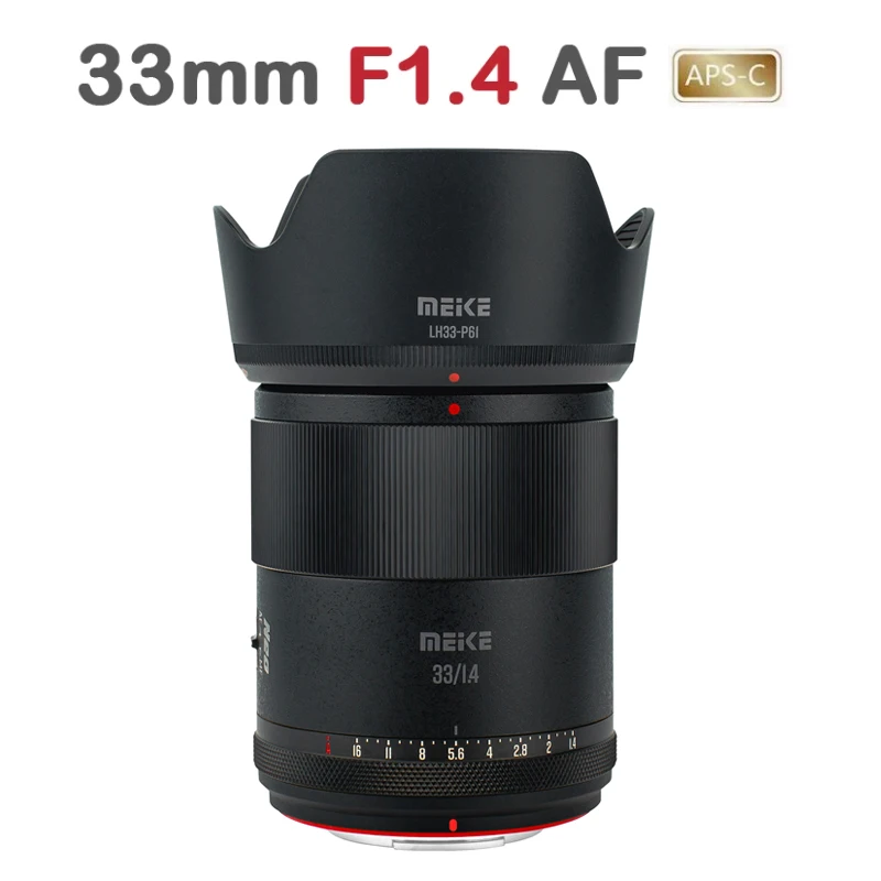 Meike 33mm F1.4 APS-C Auto Focus Camera Lens Large Aperture Portrait Prime Lens for Nikon Fuji
Meike 33mm F1.4 APS-C Auto Focus Camera Lens Large Aperture Portrait Prime Lens for Nikon Fuji