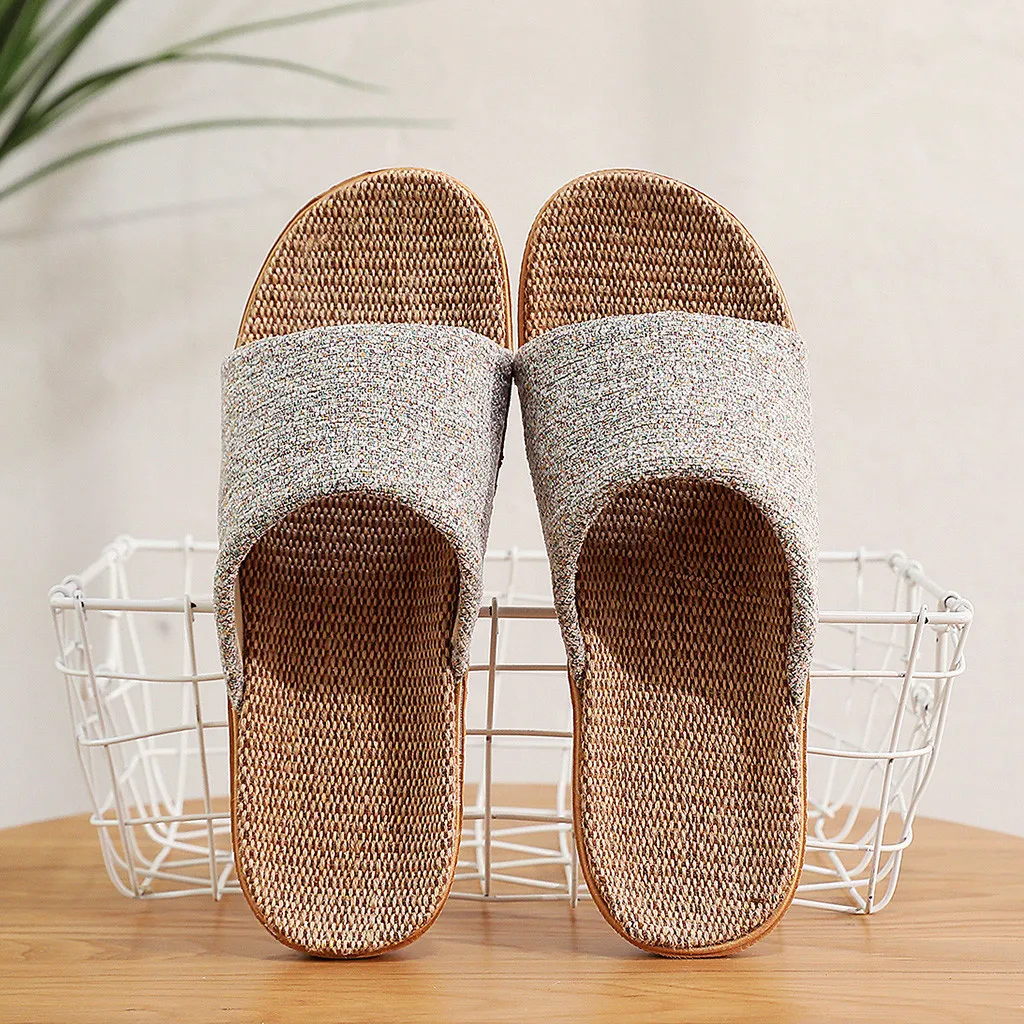 Льняная женская обувь для досуга в помещении, женские тапочки с открытым носком, обувь на плоской подошве 2024
Льняная женская обувь для досуга в помещении, женские тапочки с открытым носком, обувь на плоской подошве 2024