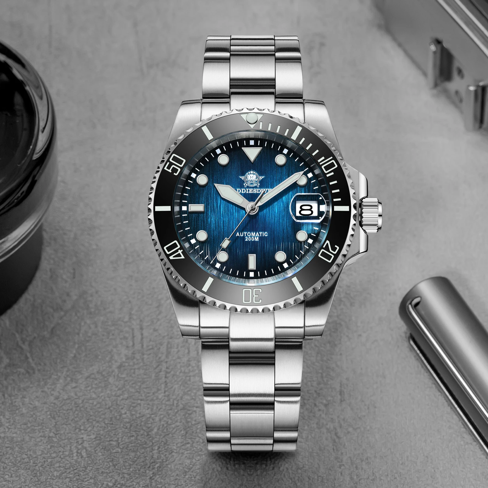 ADDIESDIVE AD2078 Men's Automatic Mechanical Watch 20Bar Waterproof Wristwatch Sapphire Glass Diving Relogios Masculino Dress
ADDIESDIVE AD2078 Men's Automatic Mechanical Watch 20Bar Waterproof Wristwatch Sapphire Glass Diving Relogios Masculino Dress