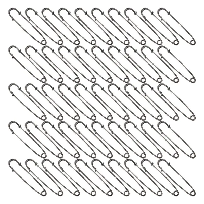 LLCS-Heavy Duty Safety Pins, 2.95 Inch/75Mm 50 Pack, For Clothes, Diapers, Blankets, Leather, DIY Crafts (Gun Black)
LLCS-Heavy Duty Safety Pins, 2.95 Inch/75Mm 50 Pack, For Clothes, Diapers, Blankets, Leather, DIY Crafts (Gun Black)