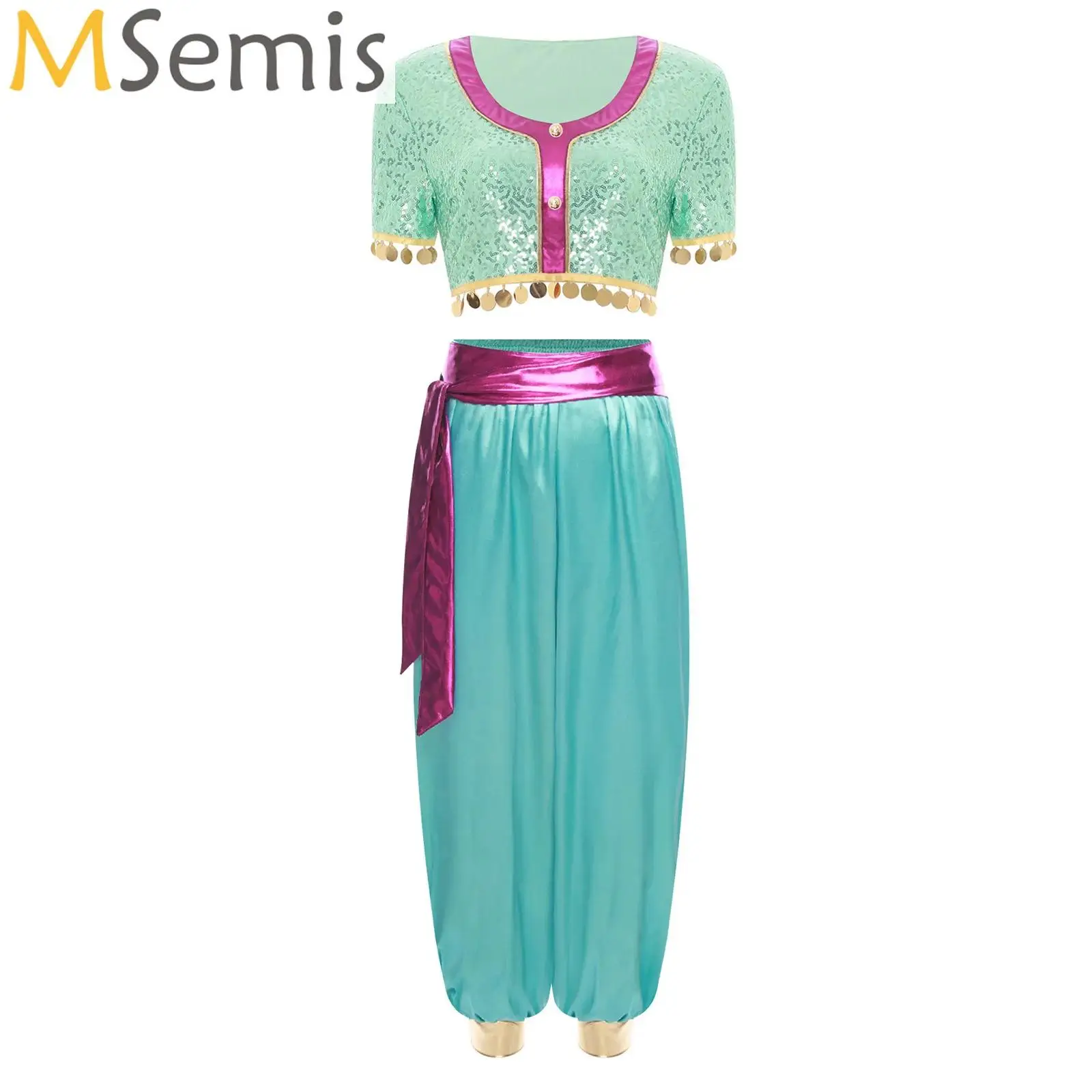 Festival Arabian Princess Set Women Indian Belly Dance Embroider Performance Costume Party Halloween Movie Theme Cosplay Outfits
Festival Arabian Princess Set Women Indian Belly Dance Embroider Performance Costume Party Halloween Movie Theme Cosplay Outfits