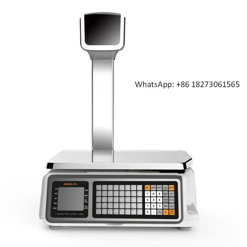 Rongta label scale with printer RLS1515/RLS1530 precision scale for supermarkets, weighing scale
Rongta label scale with printer RLS1515/RLS1530 precision scale for supermarkets, weighing scale