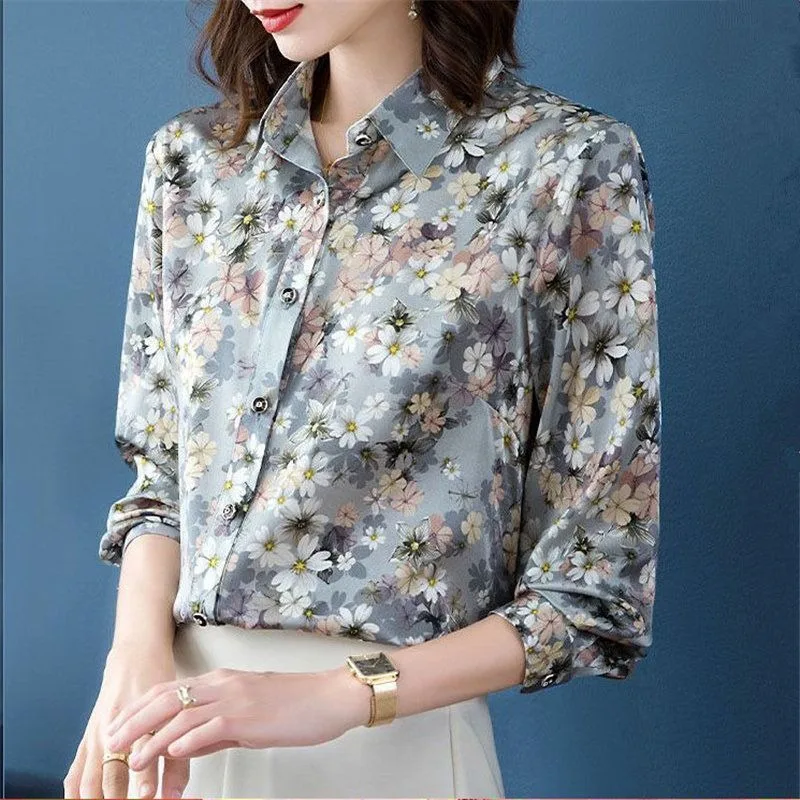 2025 New High-end Fashion Print Slimming Workplace Tops Slim Long-sleeved Women's Shirts
2025 New High-end Fashion Print Slimming Workplace Tops Slim Long-sleeved Women's Shirts