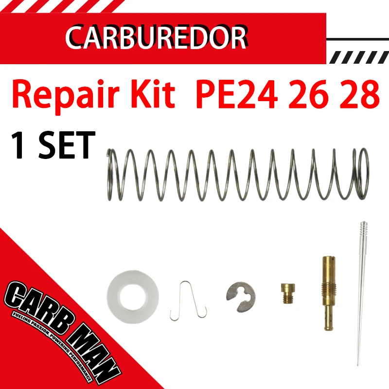 Motorcycle Carburetor Repair Kit Rebuild For KEIHIN PE24mm 26mm 28mm Nsr125 Nsr150 100CC 250CC
Motorcycle Carburetor Repair Kit Rebuild For KEIHIN PE24mm 26mm 28mm Nsr125 Nsr150 100CC 250CC