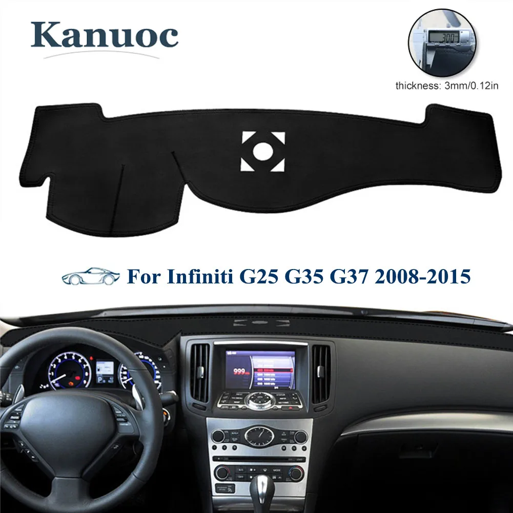 For Infiniti G37 G25 G35 2008 2009 2010 2011 2012 2013 2014 2015 Dashboard Cover Mat Car Leather Sunshade Pad Dashmat Parts
For Infiniti G37 G25 G35 2008 2009 2010 2011 2012 2013 2014 2015 Dashboard Cover Mat Car Leather Sunshade Pad Dashmat Parts