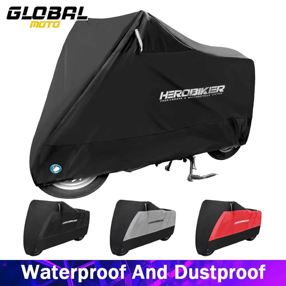 Motorcycle Cover Dustproof Waterproof Motorbike Cover UV Protective Four Season Outdoor Camping Moto Scooter Rain Cover S-4XL
Motorcycle Cover Dustproof Waterproof Motorbike Cover UV Protective Four Season Outdoor Camping Moto Scooter Rain Cover S-4XL