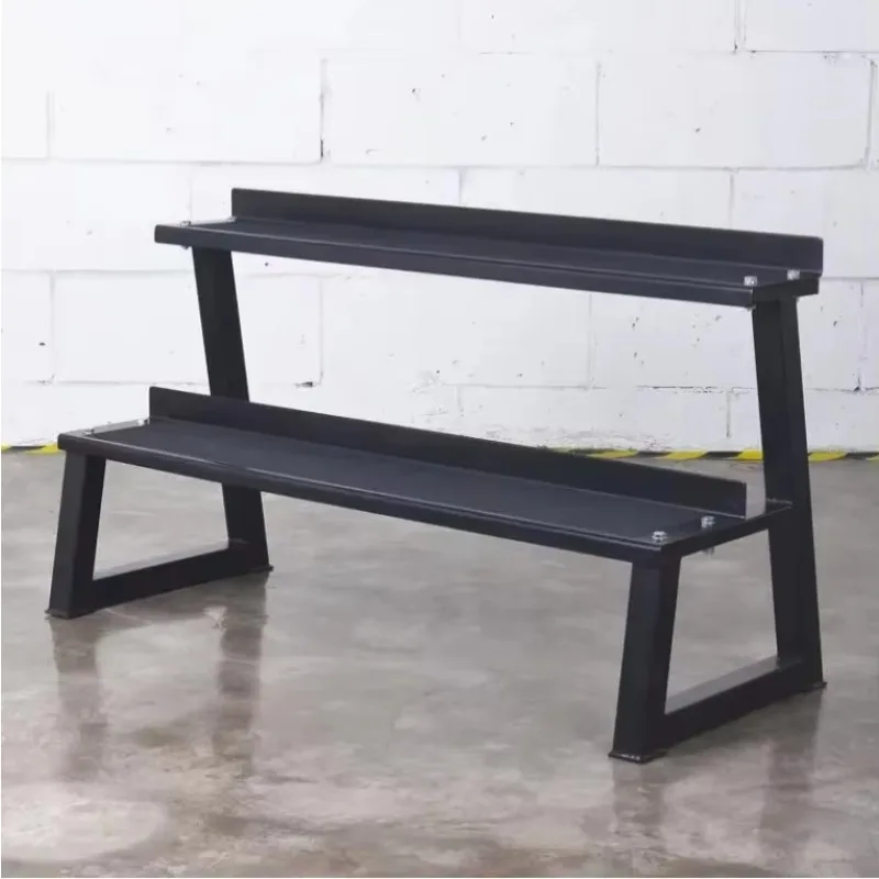 Custom Iron Double Layer Dumbbell and Kettlebell Rack Gym Fitness Equipment Stable Durable Structure for Indoor Fitness Display
Custom Iron Double Layer Dumbbell and Kettlebell Rack Gym Fitness Equipment Stable Durable Structure for Indoor Fitness Display