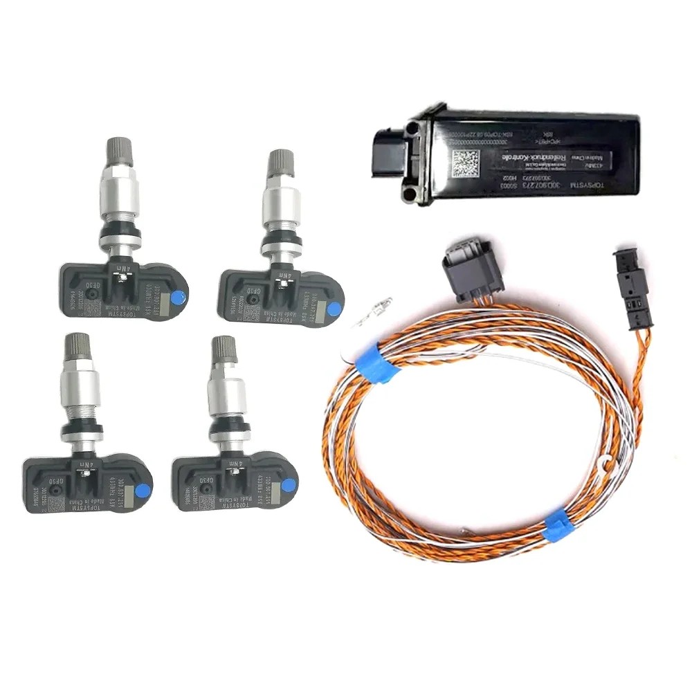 A Set TPMS Tire Pressure Monitor System Control Unit with Sensor and Plug For AUDI VW Golf 7 Tiguan Passat B8 Skoda Seat
A Set TPMS Tire Pressure Monitor System Control Unit with Sensor and Plug For AUDI VW Golf 7 Tiguan Passat B8 Skoda Seat