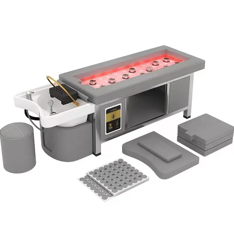 Hot Sales Beauty Hair Salon Water Circulation Head Therapy Moxibustion Electric Hair Washing Chair Massage Health Shampoo Bed
Hot Sales Beauty Hair Salon Water Circulation Head Therapy Moxibustion Electric Hair Washing Chair Massage Health Shampoo Bed