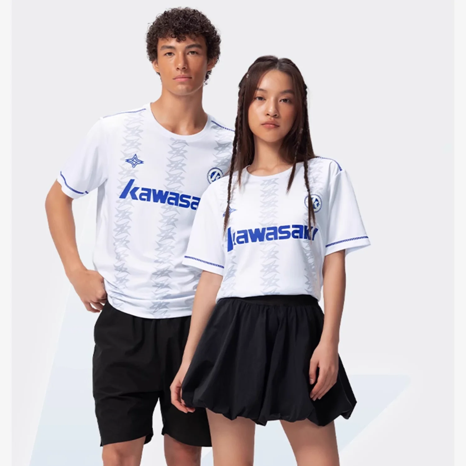 Kawasaki Retro Badminton For Men And Women Summer Quick-drying Breathable Casual And Loose Sports Short-sleeved T-shirts
Kawasaki Retro Badminton For Men And Women Summer Quick-drying Breathable Casual And Loose Sports Short-sleeved T-shirts