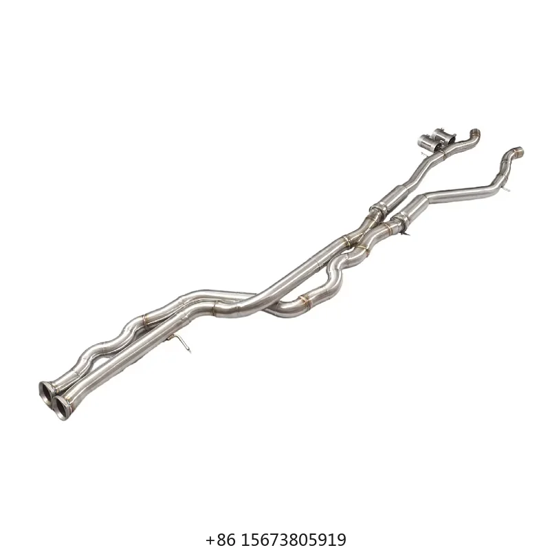 F8X M3 M4 Equal Length Midpipe F8X M3/M4 Fit Equal Length Midpipe Stainless Steel High Flow Reduces Backpressure Enhances Sound
F8X M3 M4 Equal Length Midpipe F8X M3/M4 Fit Equal Length Midpipe Stainless Steel High Flow Reduces Backpressure Enhances Sound