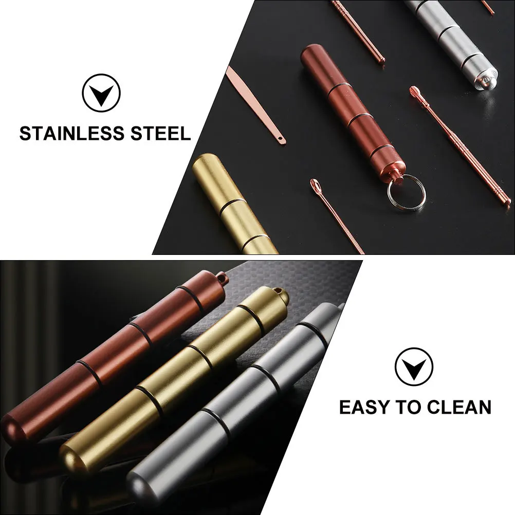 6 шт., набор ушных ложек, спиральный набор для сбора ушной серы из нержавеющей стали, нескользящий, тонкая работа, необходимый набор для чистки ушной серы
6 шт., набор ушных ложек, спиральный набор для сбора ушной серы из нержавеющей стали, нескользящий, тонкая работа, необходимый набор для чистки ушной серы