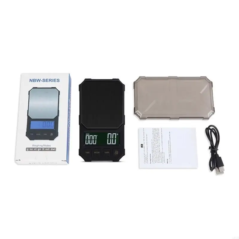 G8TB Espresso Scale Coffee Scale Kitchen Scale Coffee Maker Tool with Timer Backlit