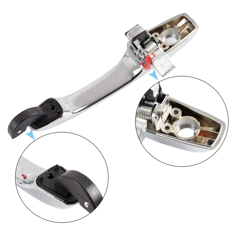 4Pcs/Set Exterior Outside Door Handle 5065801AE 5065801AG For Chrysler 300/300C 05-10 Chrome Door Handle 4589009AH
4Pcs/Set Exterior Outside Door Handle 5065801AE 5065801AG For Chrysler 300/300C 05-10 Chrome Door Handle 4589009AH