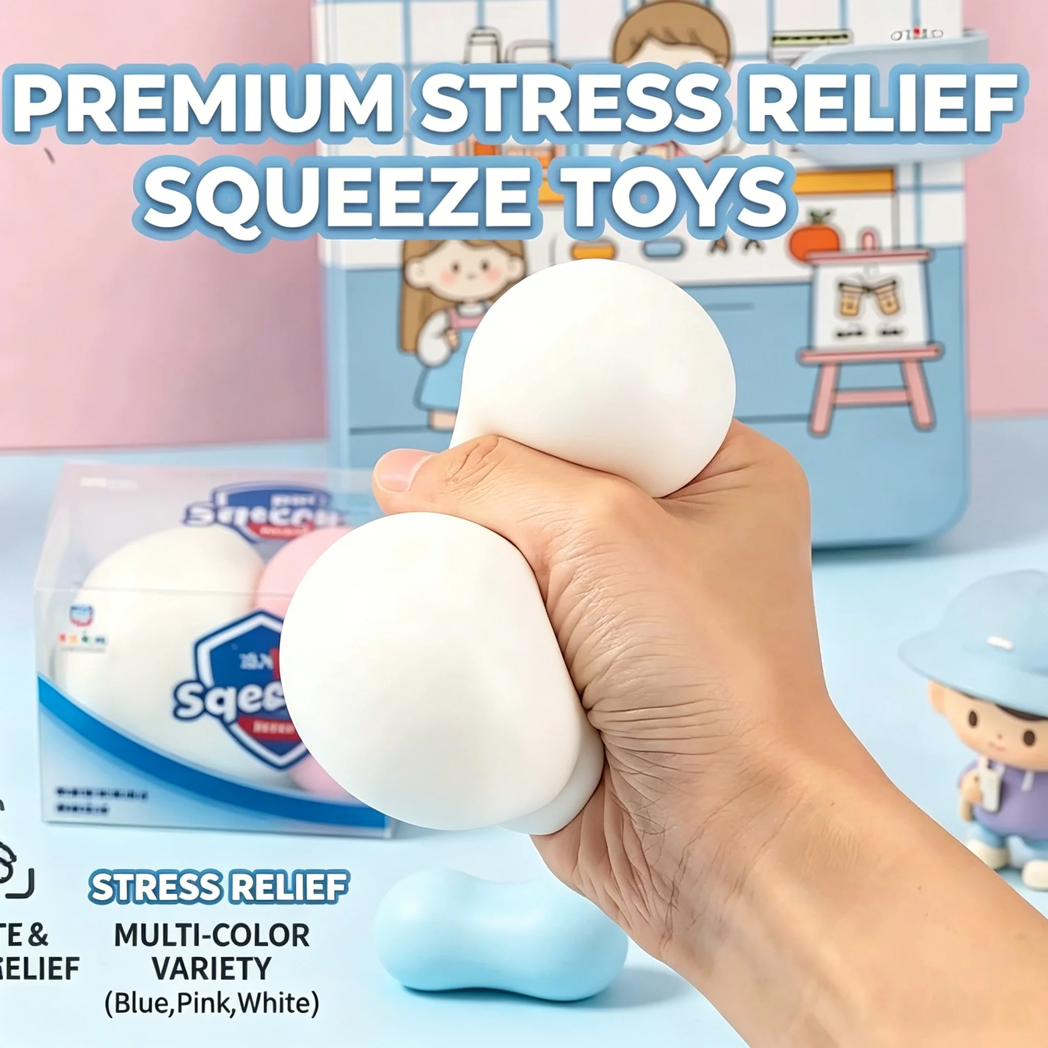 Squishy Soap Simulated Anti-Stress Fidget Toy Slow Rebound Mud Texture Desktop Decor Birthday Party Favor Gifts For Kids Adults
Squishy Soap Simulated Anti-Stress Fidget Toy Slow Rebound Mud Texture Desktop Decor Birthday Party Favor Gifts For Kids Adults