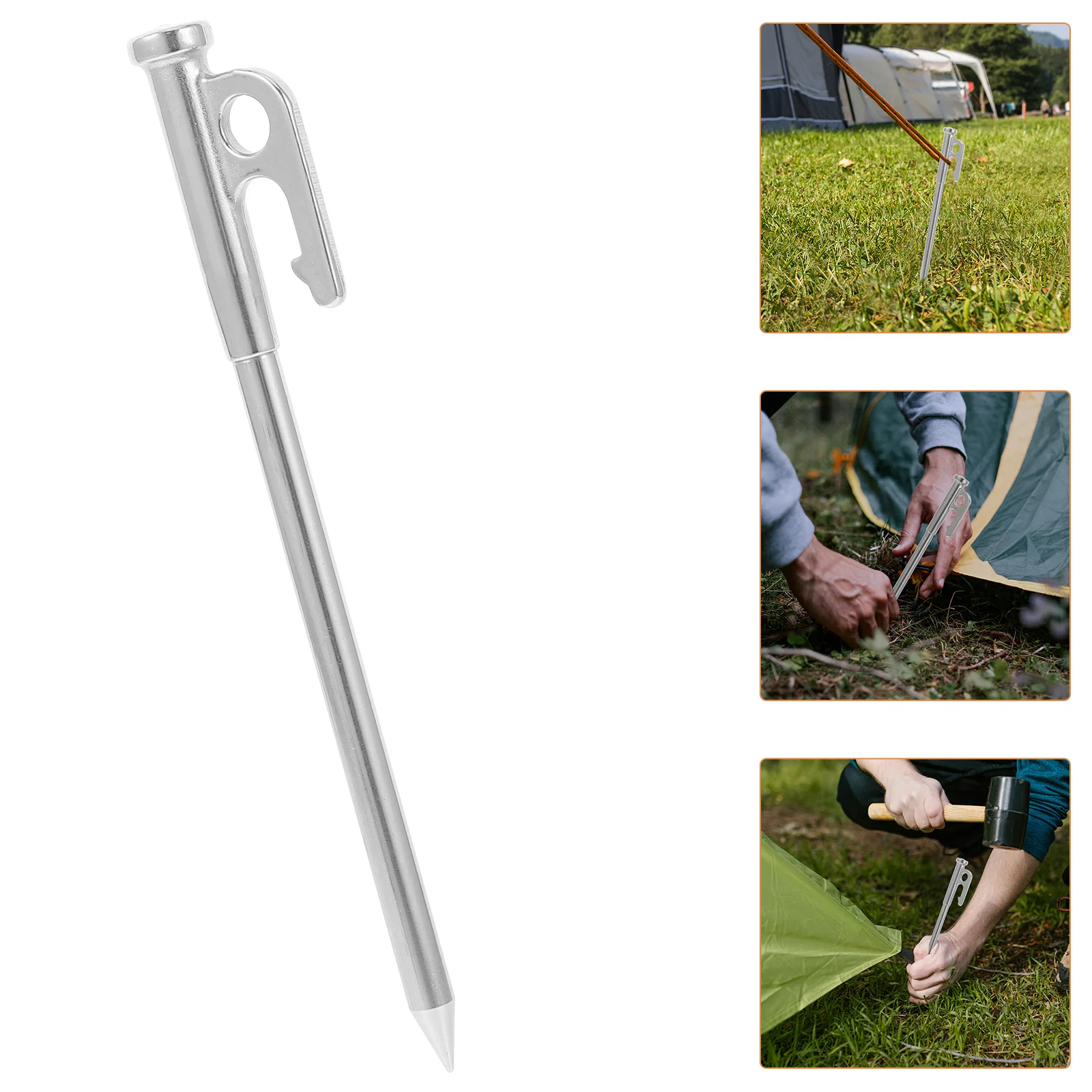 Metal Outdoor Ground Nail Beach Canopy Tent Tents Stakes 2000X300X100CM Stainless Steel Camping Nails
Metal Outdoor Ground Nail Beach Canopy Tent Tents Stakes 2000X300X100CM Stainless Steel Camping Nails