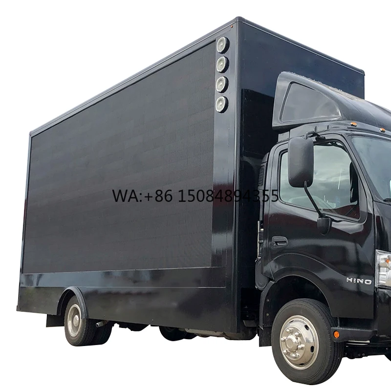 Full Color LED Screen Video Playing High Brightness for Outdoor Advertising Use P4.81 Truck LED Display Screen
Full Color LED Screen Video Playing High Brightness for Outdoor Advertising Use P4.81 Truck LED Display Screen