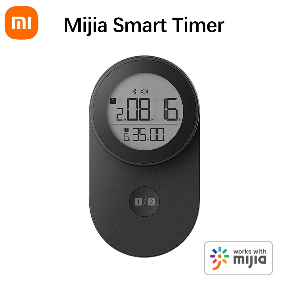 Умный таймер Xiaomi Mijia, беспроводной переключатель с дистанционным управлением, интеллектуальное устройство, дисплей высокой четкости, работает с приложением Mijia Mi Home
Умный таймер Xiaomi Mijia, беспроводной переключатель с дистанционным управлением, интеллектуальное устройство, дисплей высокой четкости, работает с приложением Mijia Mi Home