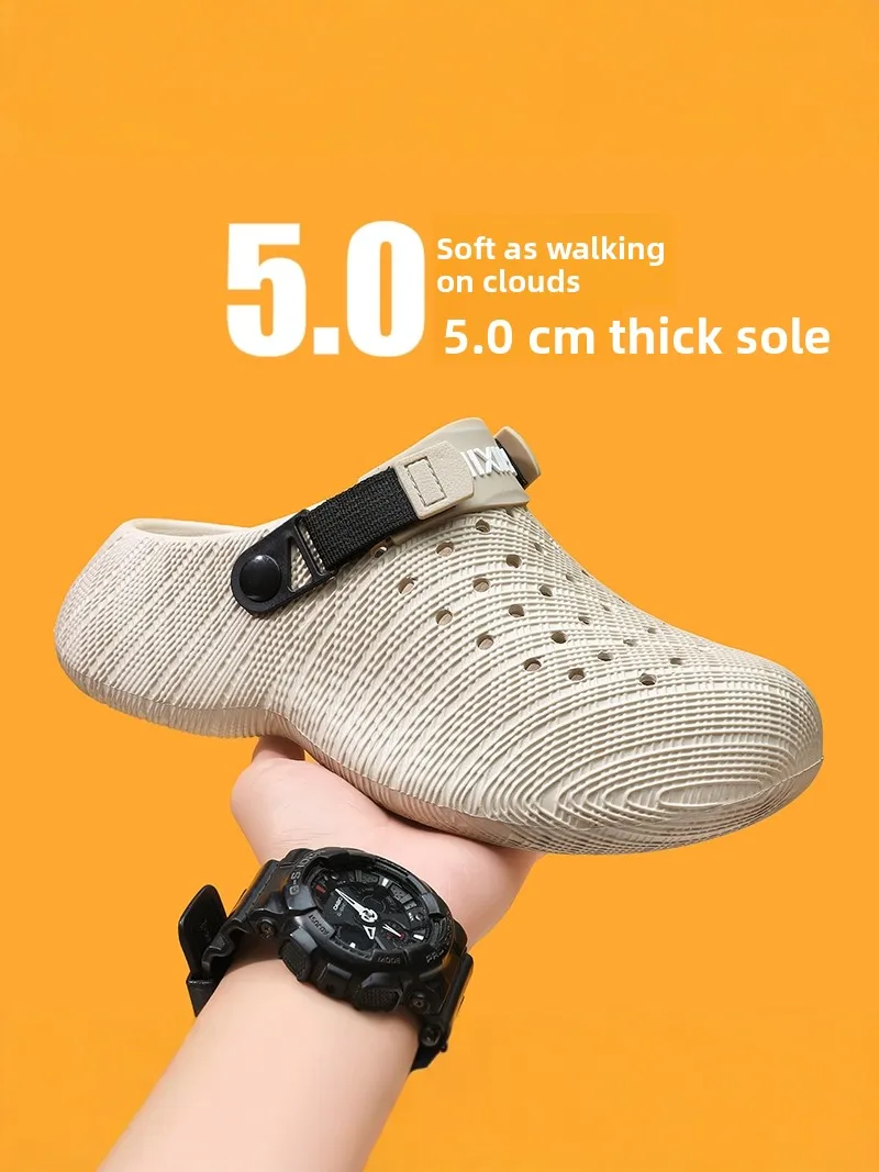 Men's Summer Thick Bottom Anti-Slip Wear-Resistant 3D Headed Slippers Sports Outdoor Two-Way Beach Sandals Casual Slip-On Shoes
Men's Summer Thick Bottom Anti-Slip Wear-Resistant 3D Headed Slippers Sports Outdoor Two-Way Beach Sandals Casual Slip-On Shoes