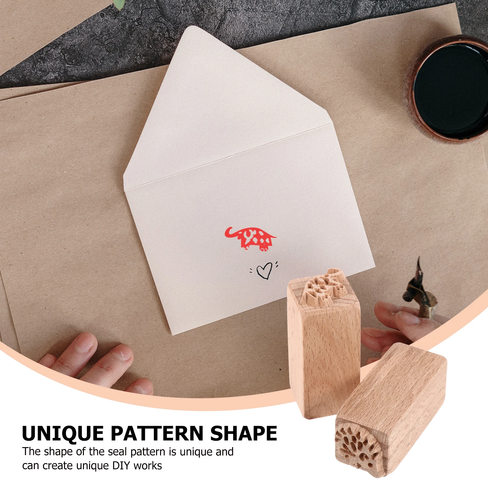 2 Pcs Wooden Seal Simple and Unique Diy Craft Decorative Stamp Decorate Square Stamps
2 Pcs Wooden Seal Simple and Unique Diy Craft Decorative Stamp Decorate Square Stamps