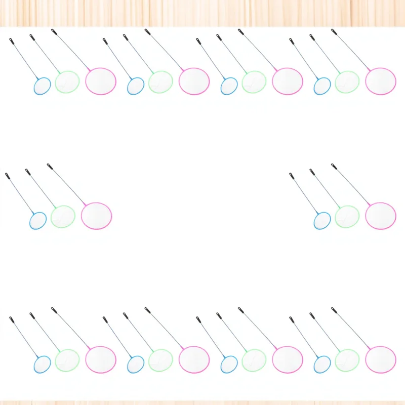 30Pcs Fish Landing Net Kit Portable Dense Mesh Aquarium Fishing Net for Small Fish Shrimp Tank Cleaner Ideal for Home and Kids
30Pcs Fish Landing Net Kit Portable Dense Mesh Aquarium Fishing Net for Small Fish Shrimp Tank Cleaner Ideal for Home and Kids