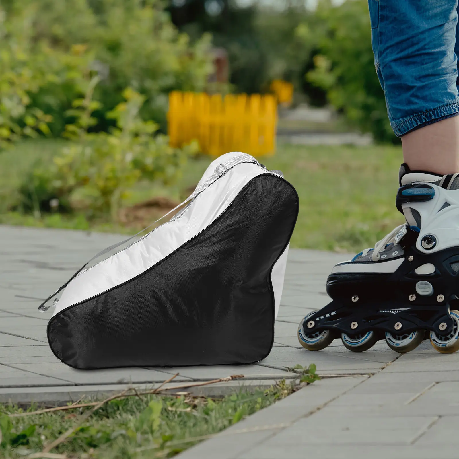 Сумка-переноска для роликовых коньков Triangle Roller Skate: портативный дышащий чехол для хранения, органайзер для аксессуаров для активного отдыха и путешествий
Сумка-переноска для роликовых коньков Triangle Roller Skate: портативный дышащий чехол для хранения, органайзер для аксессуаров для активного отдыха и путешествий