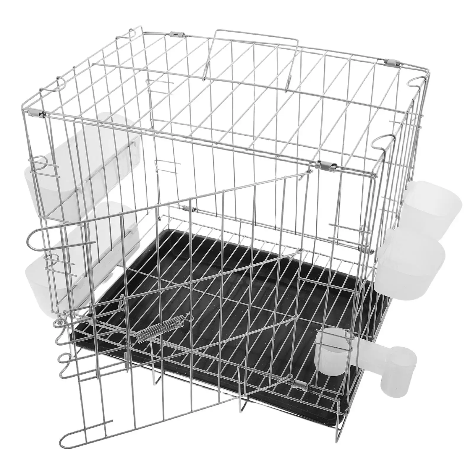 Pigeon Foldable Bird Breeding Cages Stainless Steel Hanging Feeder Nest Safe Escapeproof Multifunctional Pet Bird Cage Nest
Pigeon Foldable Bird Breeding Cages Stainless Steel Hanging Feeder Nest Safe Escapeproof Multifunctional Pet Bird Cage Nest