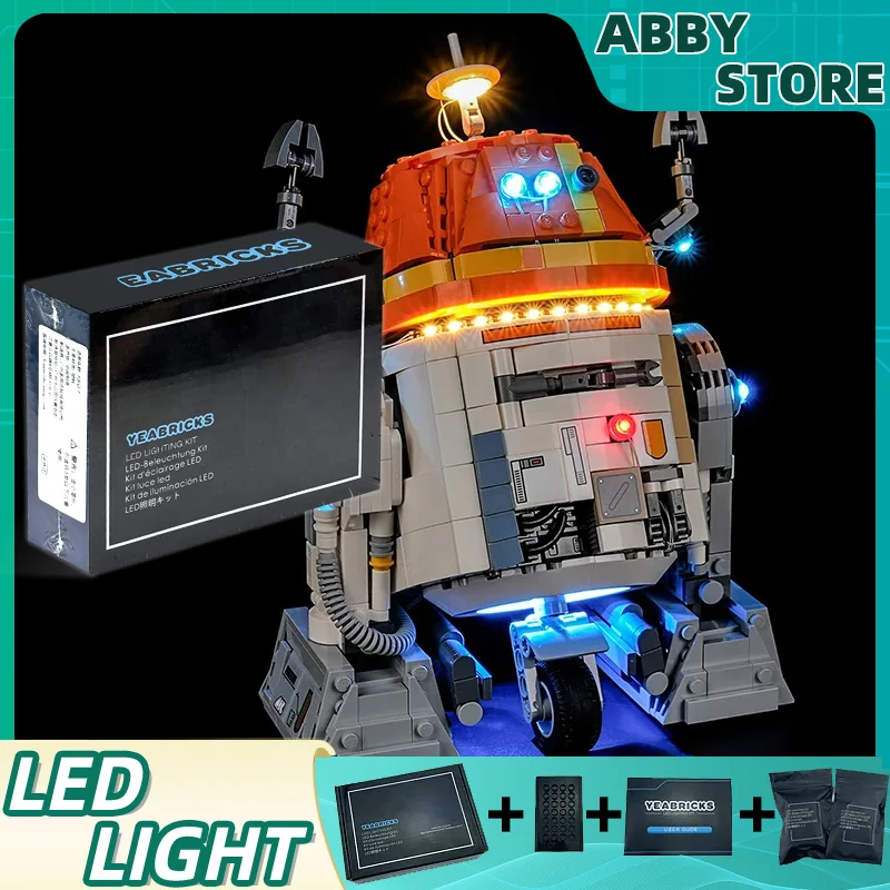 Комплект светодиодных фонарей своими руками для робота LEGO 75416 (C1-10P) (только светодиодный светильник, без модели блоков)
Комплект светодиодных фонарей своими руками для робота LEGO 75416 (C1-10P) (только светодиодный светильник, без модели блоков)