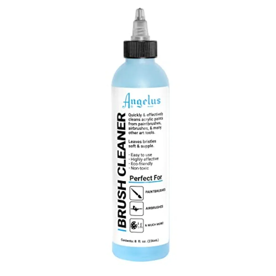 Brush Cleaner Fast-Acting Cleaner for Brushes, Airbrushes and Art Tools Effectively Removes Dried Acrylic, Oil, and Water-Based
Brush Cleaner Fast-Acting Cleaner for Brushes, Airbrushes and Art Tools Effectively Removes Dried Acrylic, Oil, and Water-Based