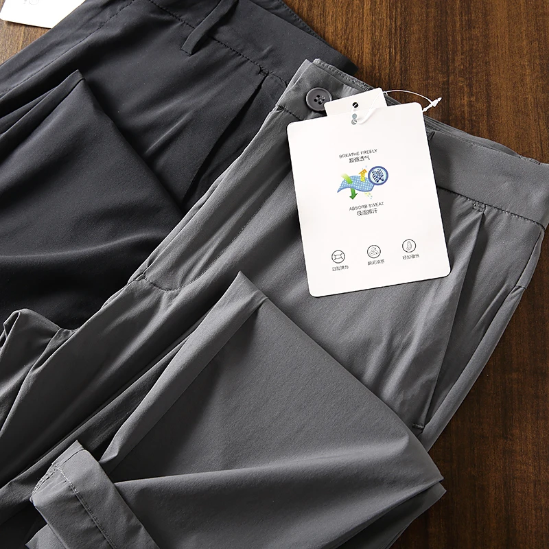 High-End Lightweight Luxury Men's Summer Qui-Dry Comfortable Breathable Straight Casual Long Pants Faionable Busin Cas...
High-End Lightweight Luxury Men's Summer Qui-Dry Comfortable Breathable Straight Casual Long Pants Faionable Busin Cas...