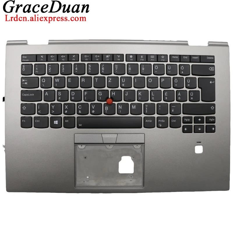 HU Hungarian Silver Keyboard Upper Case Palmrest Shell Cover For Lenovo Thinkpad X1 Yoga 3rd Gen G3 01LX956 01YN916 01YN956 01YN
HU Hungarian Silver Keyboard Upper Case Palmrest Shell Cover For Lenovo Thinkpad X1 Yoga 3rd Gen G3 01LX956 01YN916 01YN956 01YN