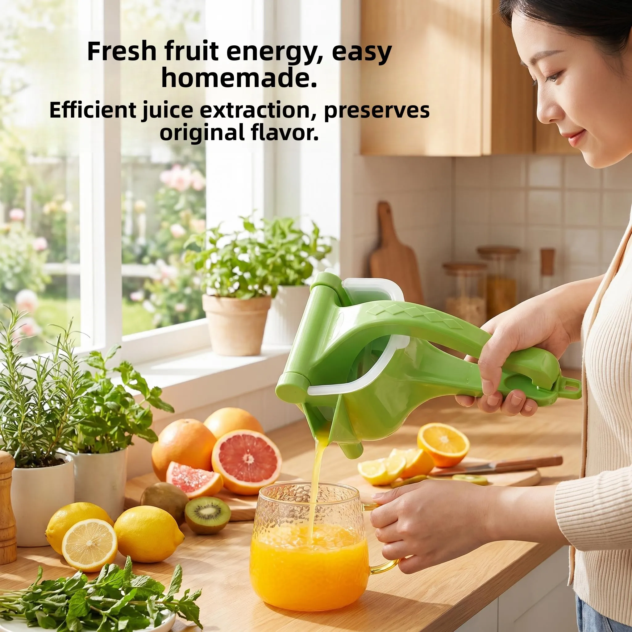 Manual Lemon Juicer Small Size Plastic Hand Press Type Multi-Function Fruit Juicer Kitchen Tool for Home Use
Manual Lemon Juicer Small Size Plastic Hand Press Type Multi-Function Fruit Juicer Kitchen Tool for Home Use