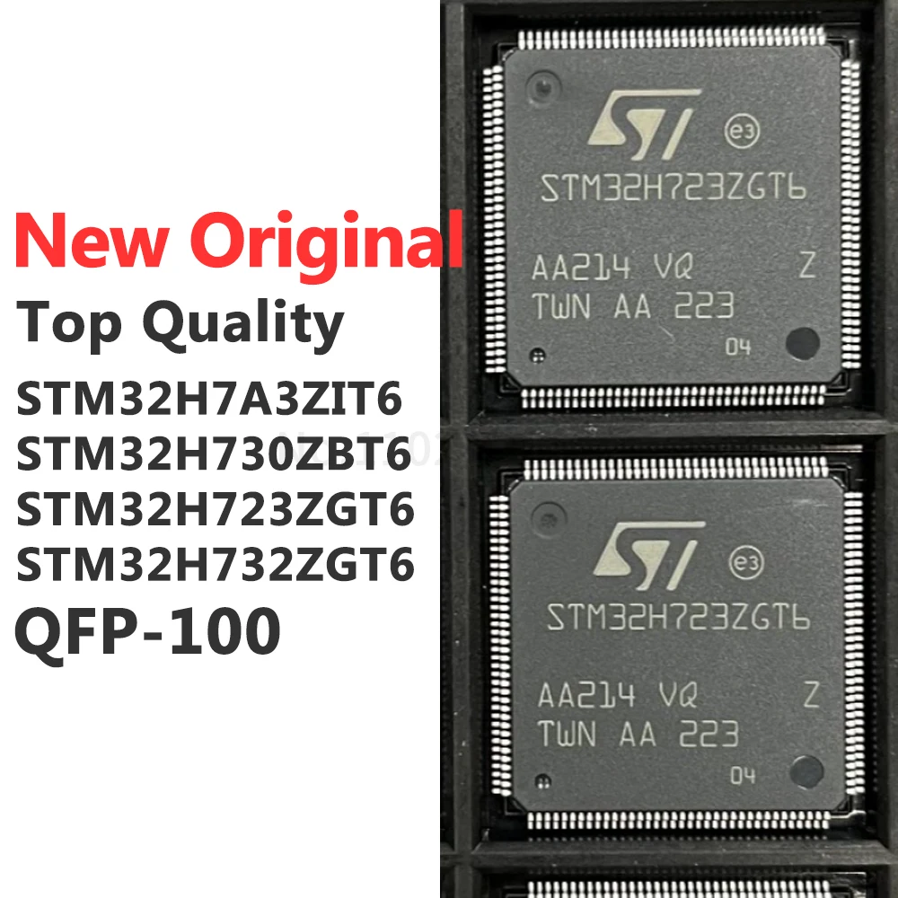 (1 Piece) STM32H7A3ZIT6 STM32H730ZBT6 STM32H723ZGT6 STM32H732ZGT6 QFP-100 New Original
(1 Piece) STM32H7A3ZIT6 STM32H730ZBT6 STM32H723ZGT6 STM32H732ZGT6 QFP-100 New Original