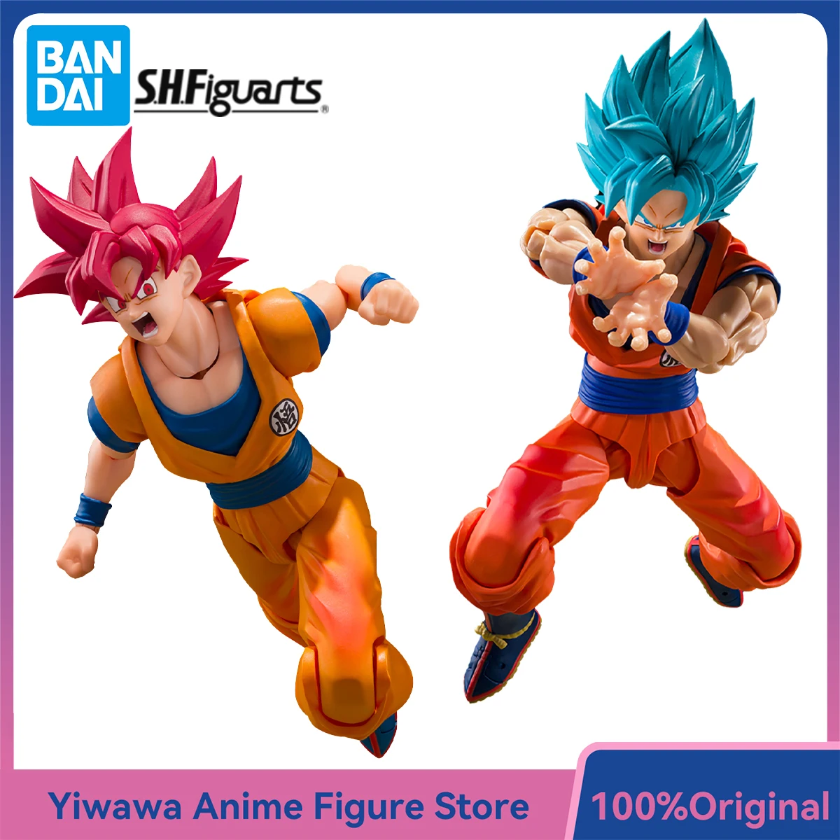 Newest Bandai S.H.Figuarts Dragon Ball SSG Son Goku God Aura 1/12 Action Anime Figure Collectible Model Toy Original Ornament
Newest Bandai S.H.Figuarts Dragon Ball SSG Son Goku God Aura 1/12 Action Anime Figure Collectible Model Toy Original Ornament
