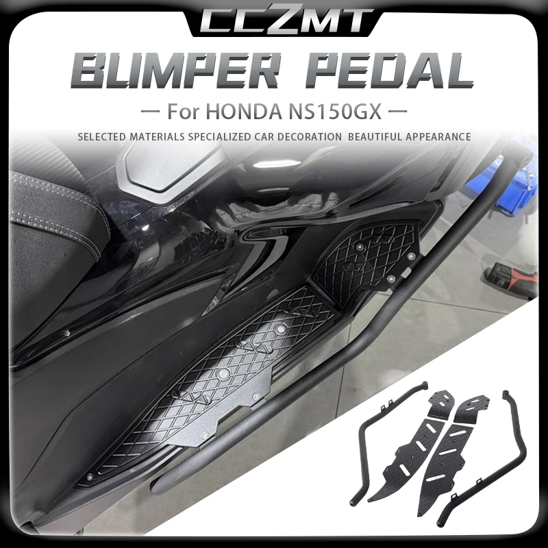 For Honda NS150GX ns 150gx 2025 Modified bumper stainless steel bumper aluminum alloy foot pedal spotlight bracket accessories
For Honda NS150GX ns 150gx 2025 Modified bumper stainless steel bumper aluminum alloy foot pedal spotlight bracket accessories