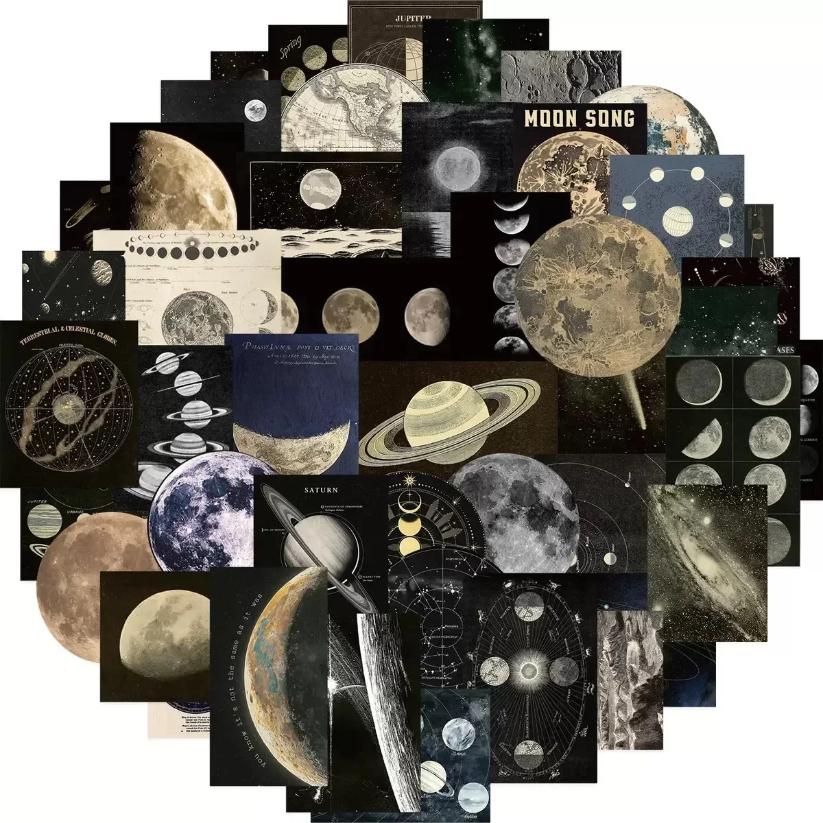 10/50pcs Vintage Astronomy Universe Planets Stickers for Suitcase Phone Notebook Galaxy Moon Astrology Aesthetic Decals Sticker
10/50pcs Vintage Astronomy Universe Planets Stickers for Suitcase Phone Notebook Galaxy Moon Astrology Aesthetic Decals Sticker