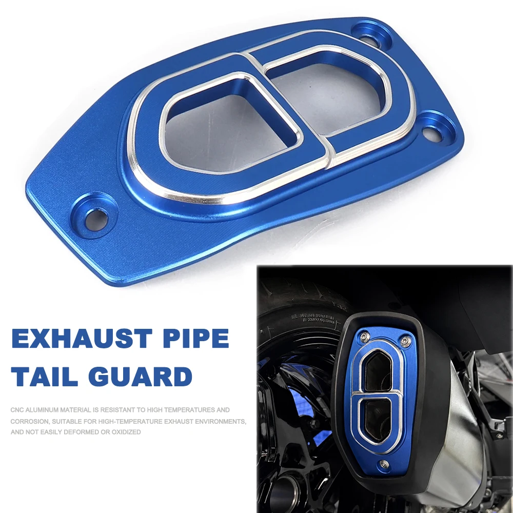 Motorcycle Exhaust Tail Pipe Tip Cover Protector Aluminum Exhaust End Cap Guard For BMW R1300RT 2025 2026 R1300 RT Accessories
Motorcycle Exhaust Tail Pipe Tip Cover Protector Aluminum Exhaust End Cap Guard For BMW R1300RT 2025 2026 R1300 RT Accessories
