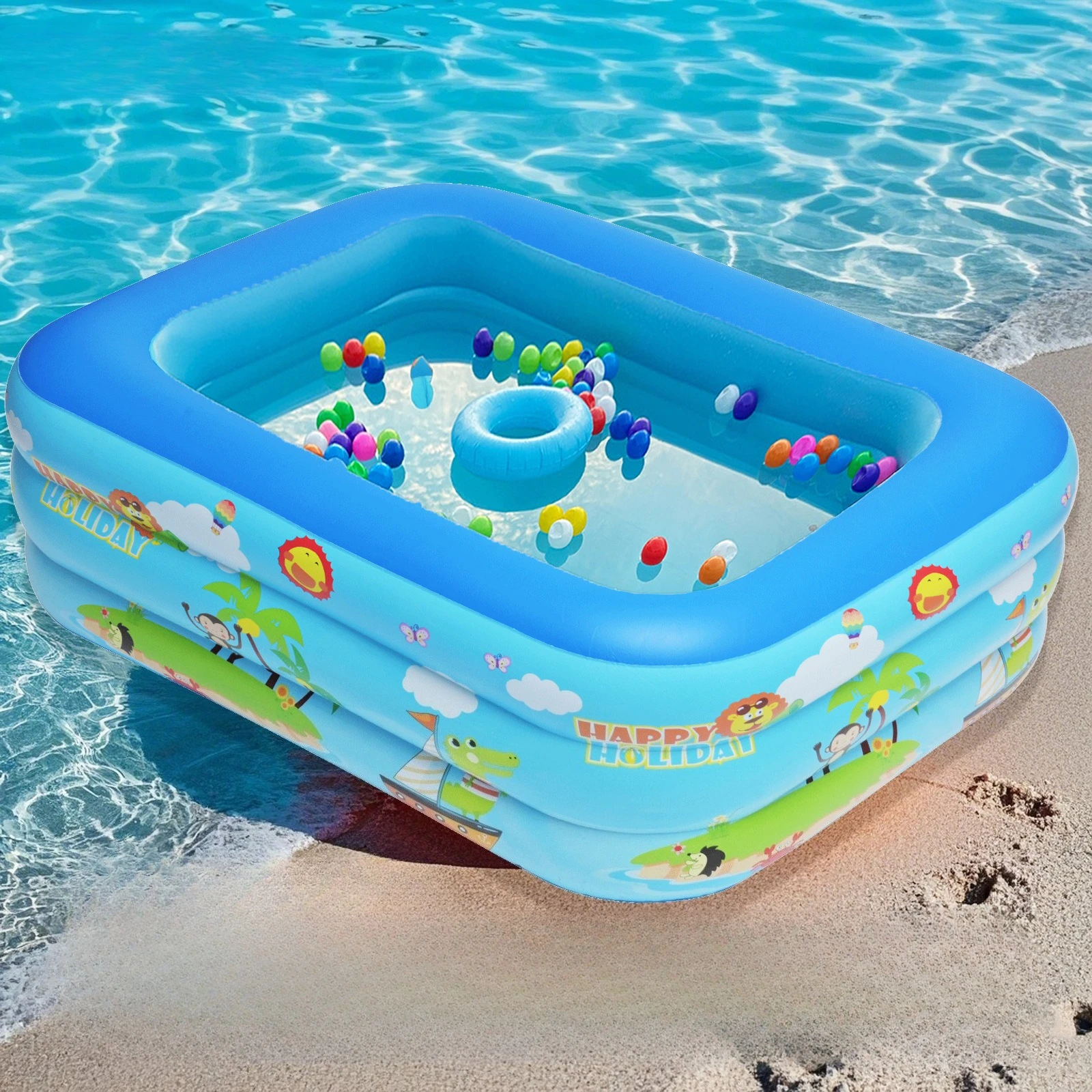 120/130CM Inflatable Swimming Pool Indoor Outdoor PVC Cartoon Thickening Swimming Pools for Toddler Kids Pool Gifts Water Fun
120/130CM Inflatable Swimming Pool Indoor Outdoor PVC Cartoon Thickening Swimming Pools for Toddler Kids Pool Gifts Water Fun