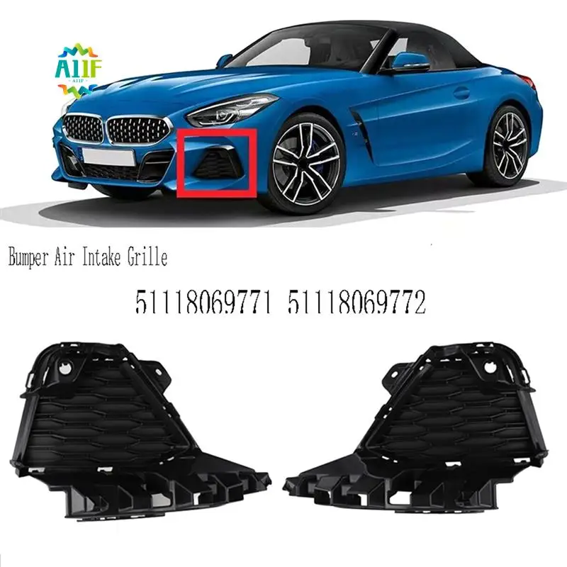 A11F-Front Bumper Lower Grill Bumper Air Intake Grille For BMW Z4 G29 Prefacelift 2018 Cabrio/Convertible M Sport 51118069771
A11F-Front Bumper Lower Grill Bumper Air Intake Grille For BMW Z4 G29 Prefacelift 2018 Cabrio/Convertible M Sport 51118069771