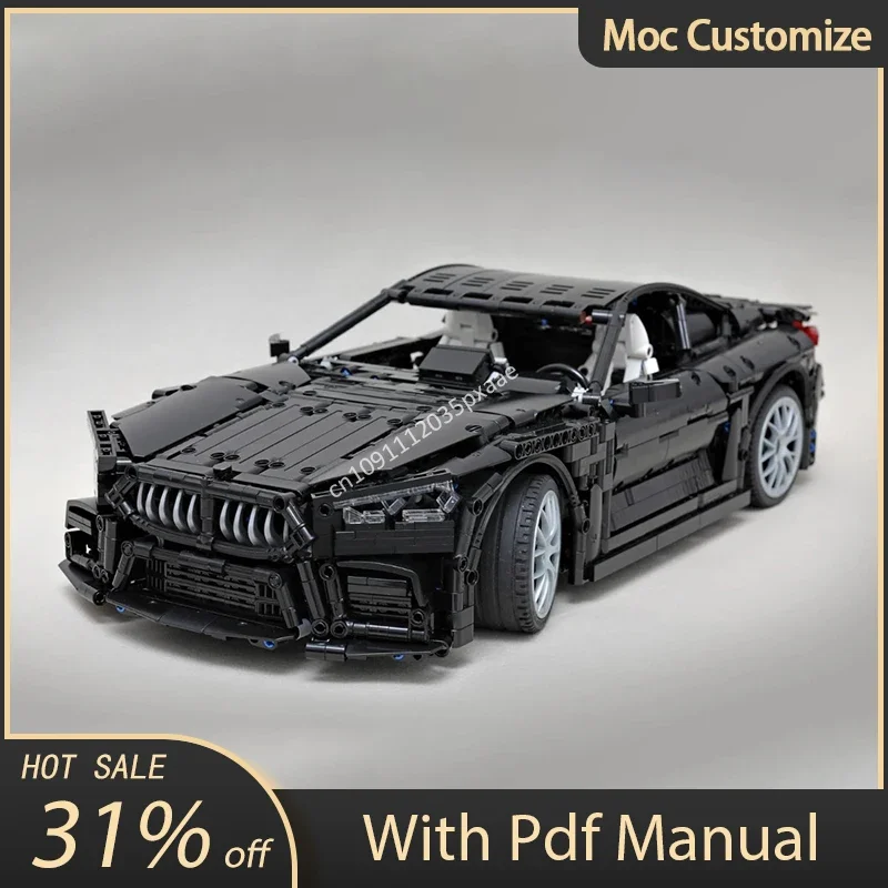 Moc 3068 шт. технические Bmws M8 соревнования суперкар строительные блоки творчество гонки сборка кирпичи игрушки детский подарок
Moc 3068 шт. технические Bmws M8 соревнования суперкар строительные блоки творчество гонки сборка кирпичи игрушки детский подарок