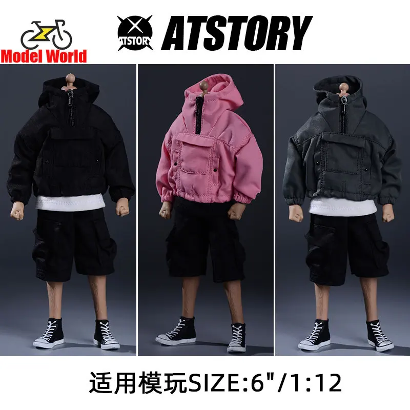 NOTAMAN 1/12 Scale male dolls clothes hoodie fashion short pants fit 6'' action figure body model
NOTAMAN 1/12 Scale male dolls clothes hoodie fashion short pants fit 6'' action figure body model