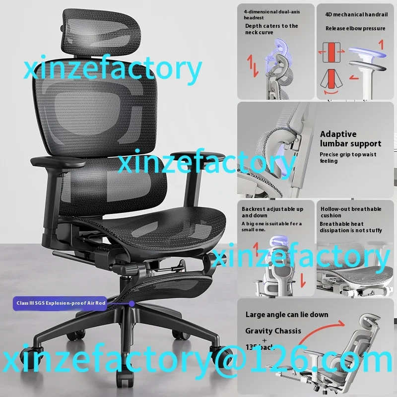 Customizable Office Chair 3D Armrest Ergonomic Gaming Chairs Computer Comfortable
Customizable Office Chair 3D Armrest Ergonomic Gaming Chairs Computer Comfortable