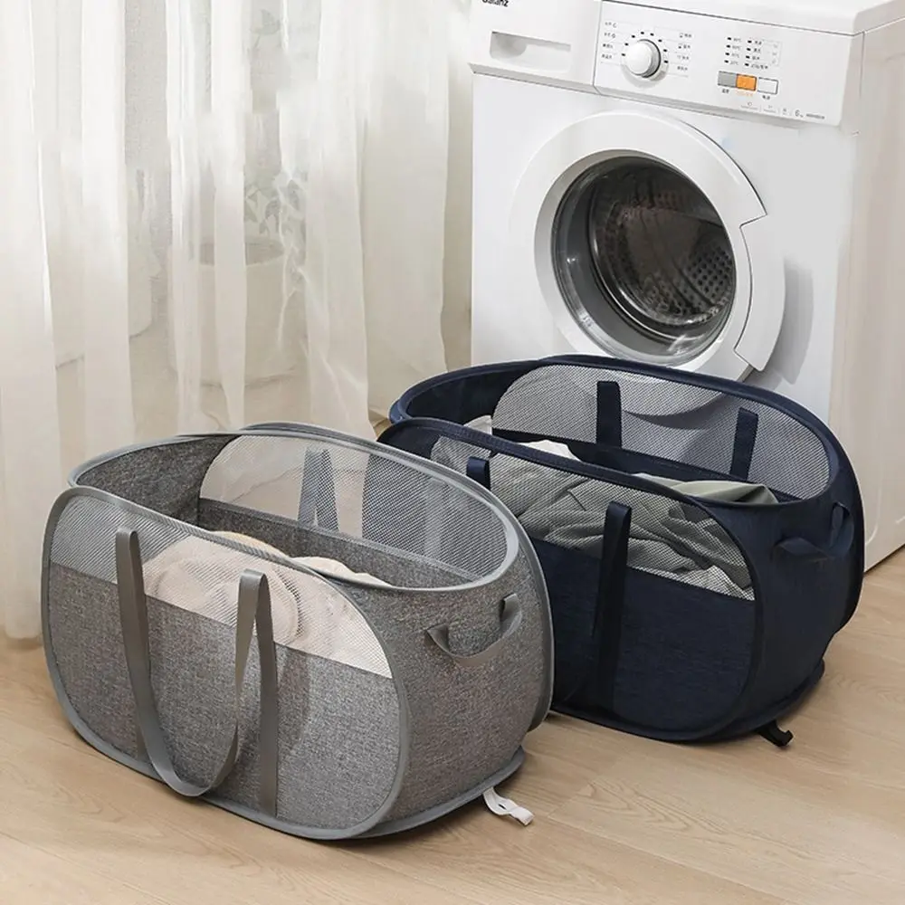 Large Capacity Folding Laundry Basket Breathable with Handle Clothes Toy Storage Basket Space Saving
Large Capacity Folding Laundry Basket Breathable with Handle Clothes Toy Storage Basket Space Saving